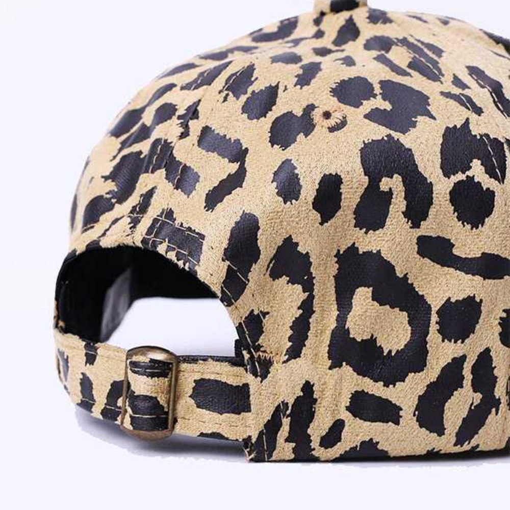 Leopard Print Baseball Cap - Picture 4 of 6